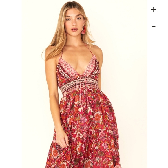 NWT Free People Real Love Boho Maxi dress size small - Picture 2 of 7
